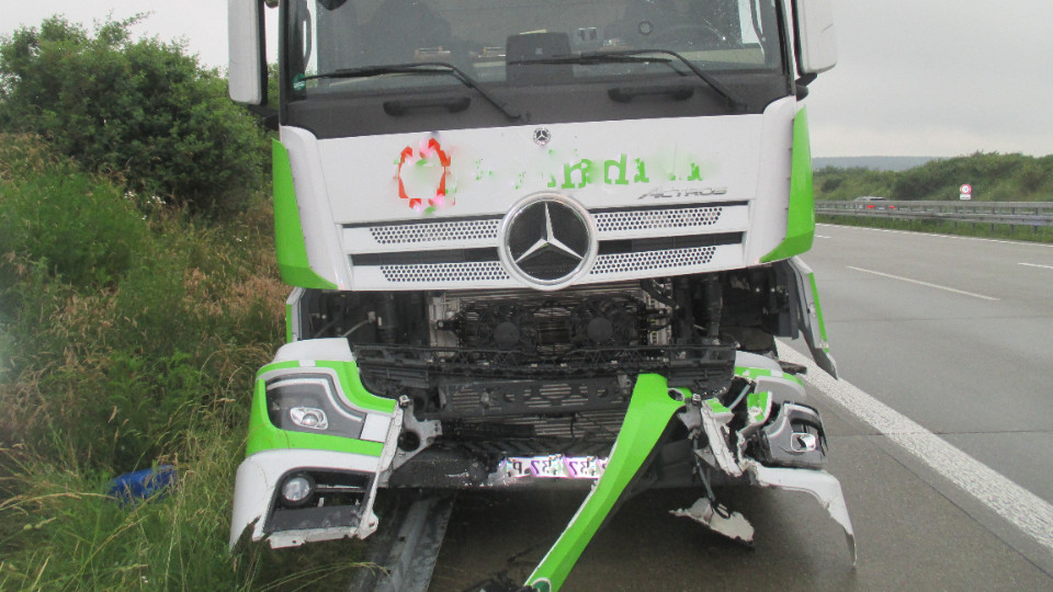 Betrunkener Lkw-Fahrer