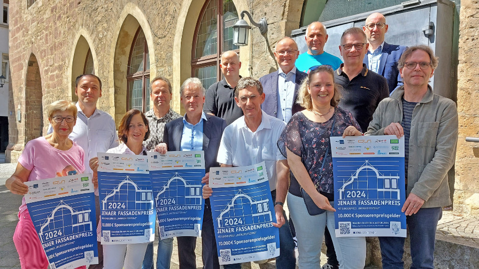 Schönsten Fassaden Jenas werden gesucht