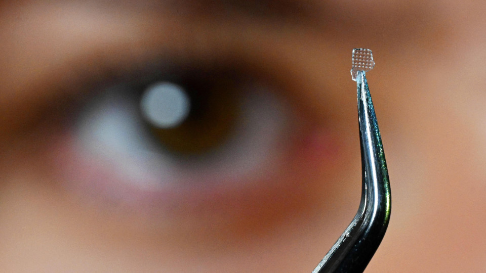 Eine optische Linse, die Gas spürt