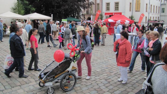 Jubiläumsfeier im Schlosspark in Eisenberg