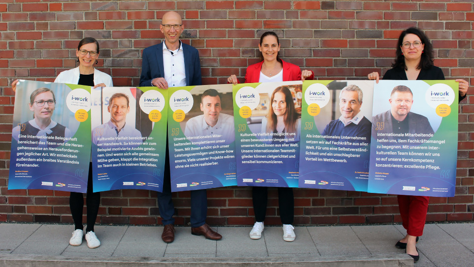 Unternehmen der Region werben für Weltoffenheit und Vielfalt