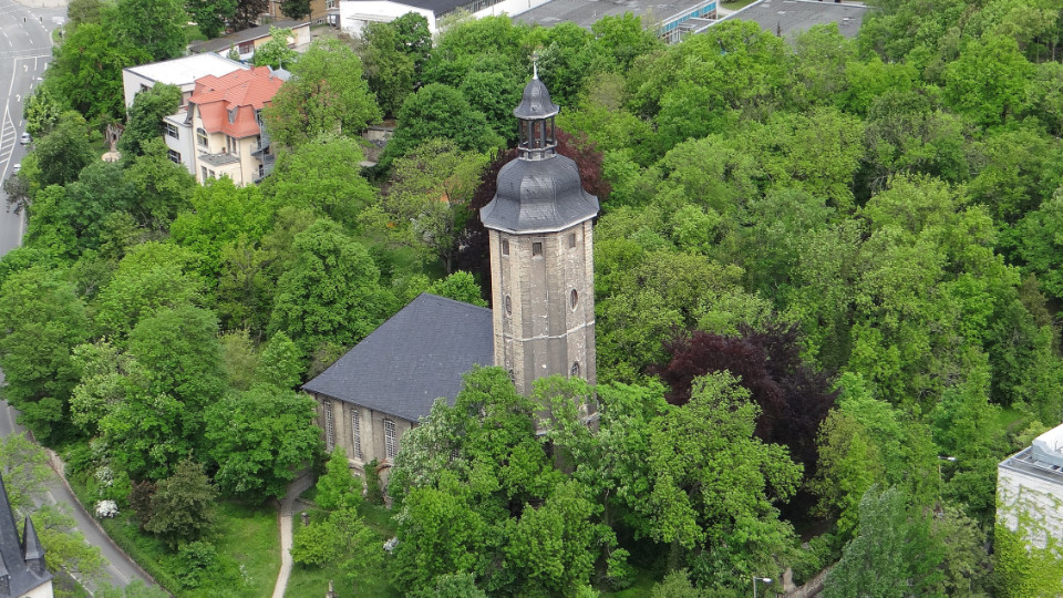 Kunstgarten auf dem Johannisfriedhof