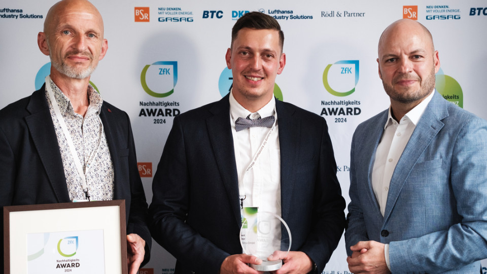 JenaWasser erhält NachhaltigkeitsAWARD