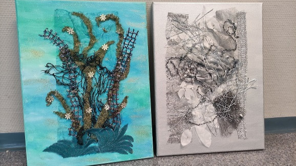 Künstlergespräch im Stadtteilbüro Lobeda