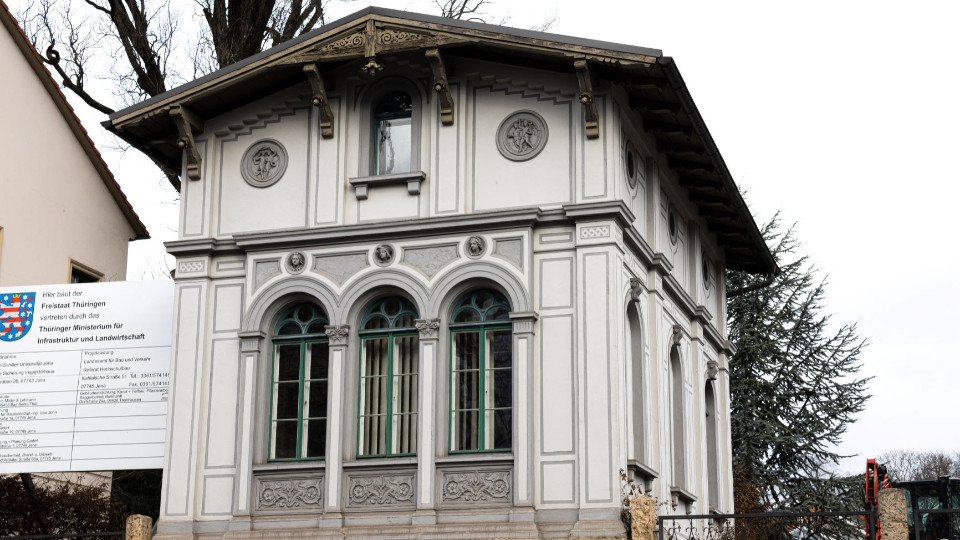 Besichtigung des neuen Goethe-Laboratoriums