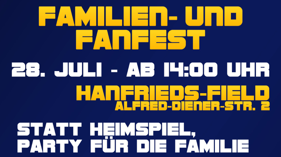 Hanfrieds verlängern Sommerpause mit Familien- und Fanfest