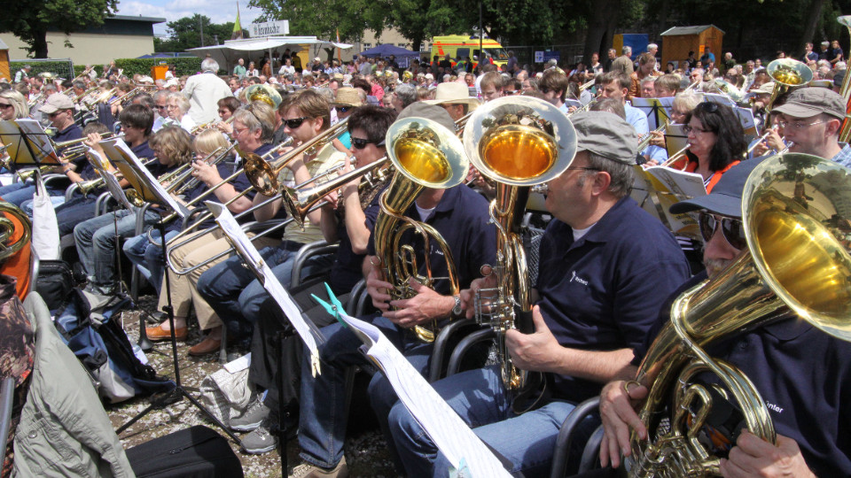 Posaunenwerk begeht Jubiläum mit Melodien-Marathon