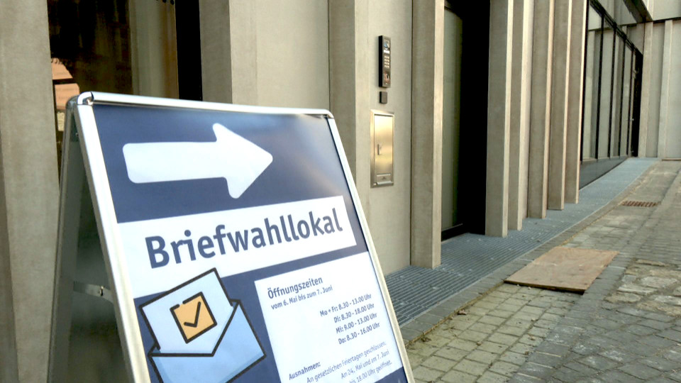 Briefwahlbüro öffnet am Montag