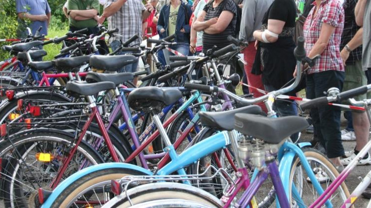 Fahrradauktion der ÜAG