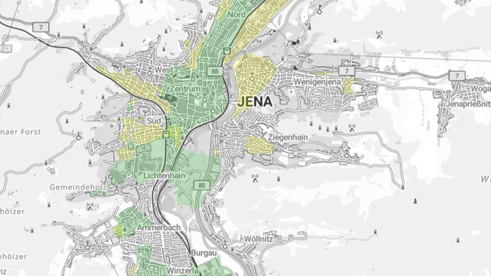 Fernwärmeausbau in Jena