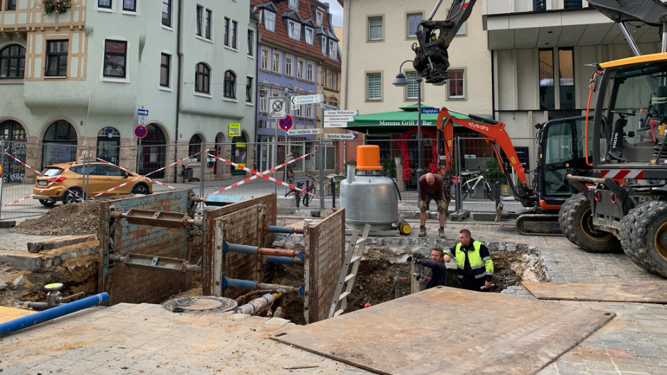 Asphalt statt Pflaster