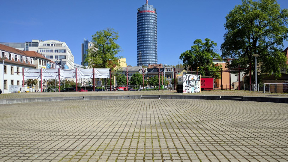 Kundgebung auf Theaterplatz