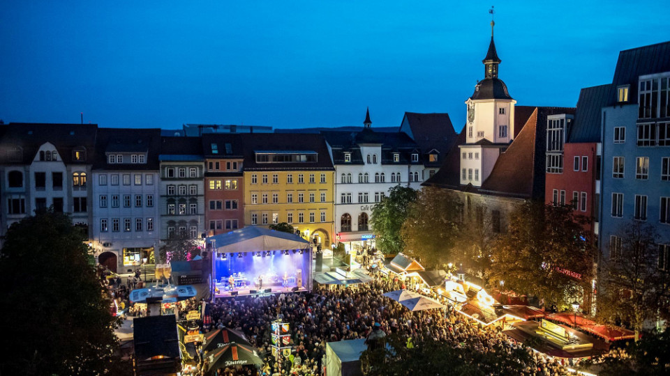 Volle Unterhaltung auf dem Jenaer Altstadtfest 2024