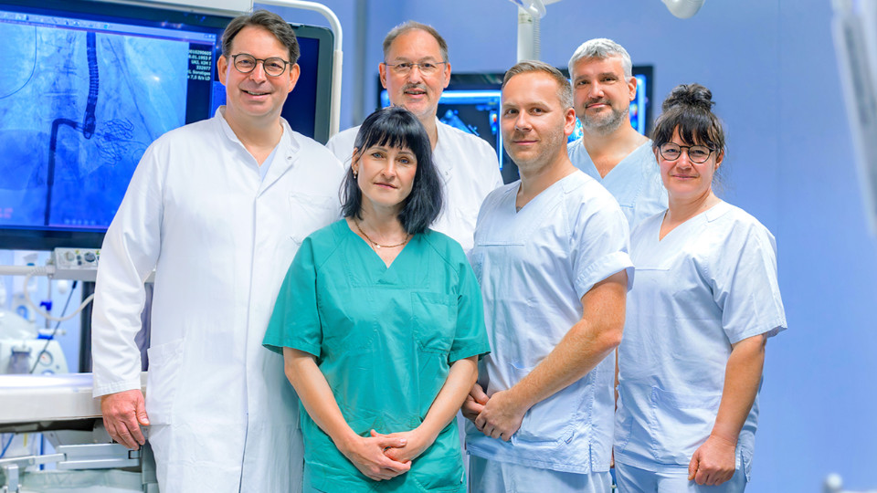 Schonender Klappenersatz im Herzkatheterlabor