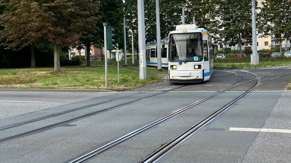 Neue Weichen für das Gleisdreieck Winzerla