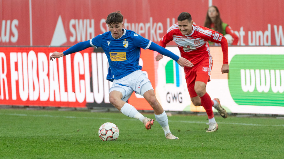 Knappe Niederlage in Halle