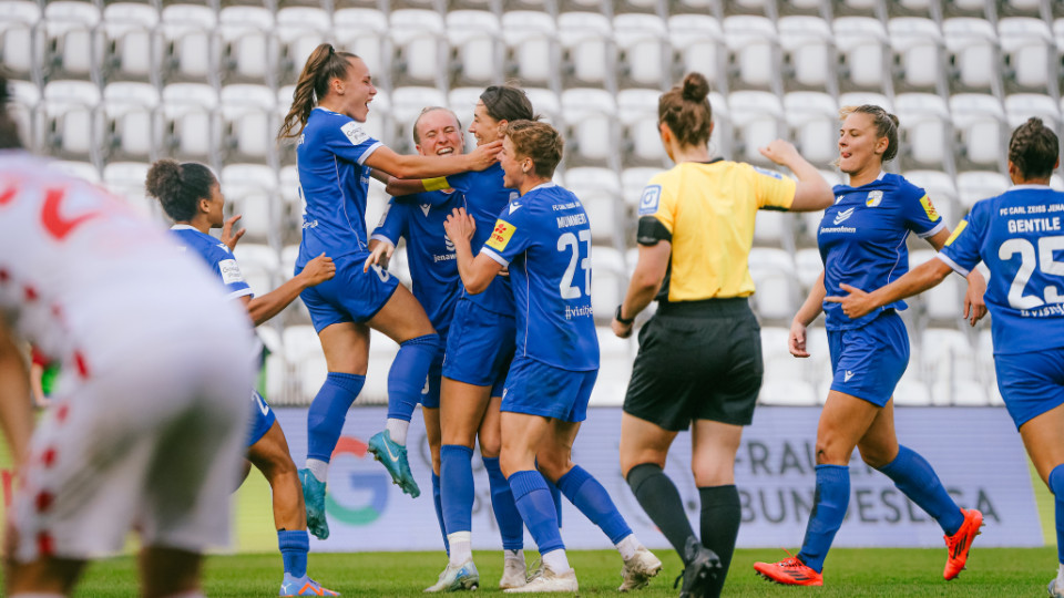 Aufhohljagd: Jenaer Frauen mit verdientem Punkt