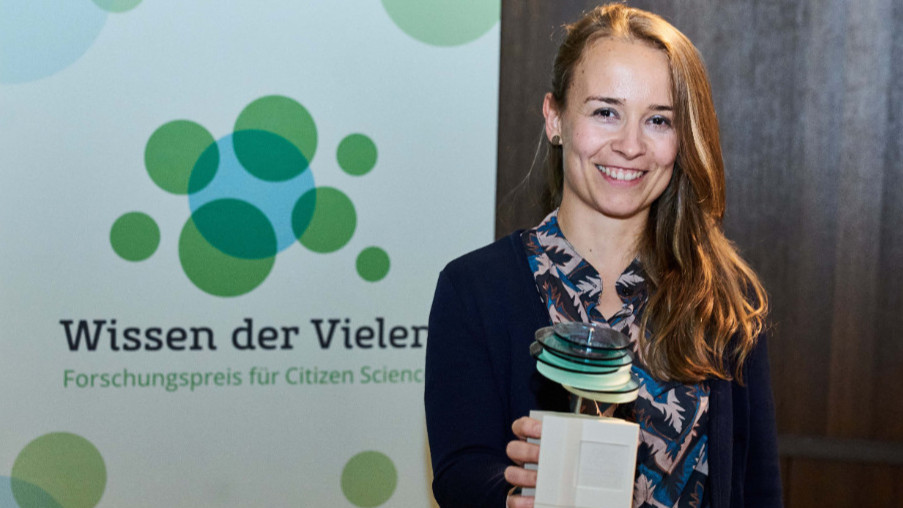 Doktorandin erhielt Forschungspreis für das Bürger-Wissenschaftsprojekt FLOW
