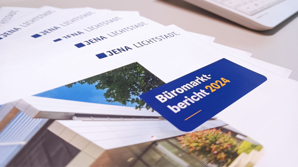 JenaWirtschaft gibt Büromarktbericht 2024 heraus