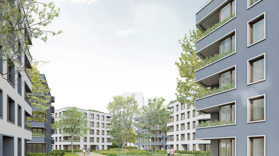 Wohnungsbau in der Theobald-Renner-Straße