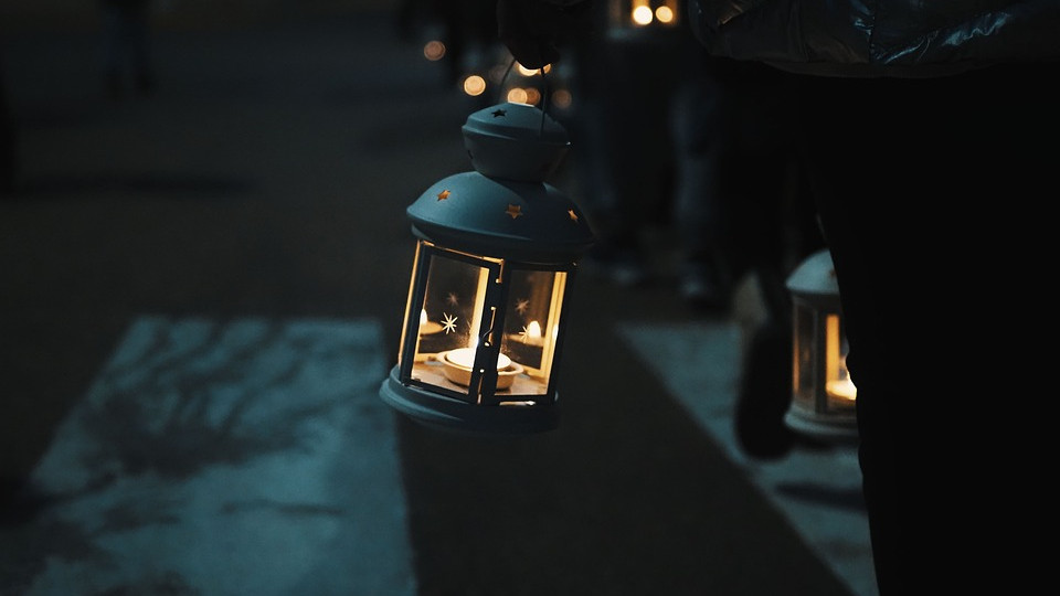 Martinsumzug in Cospeda