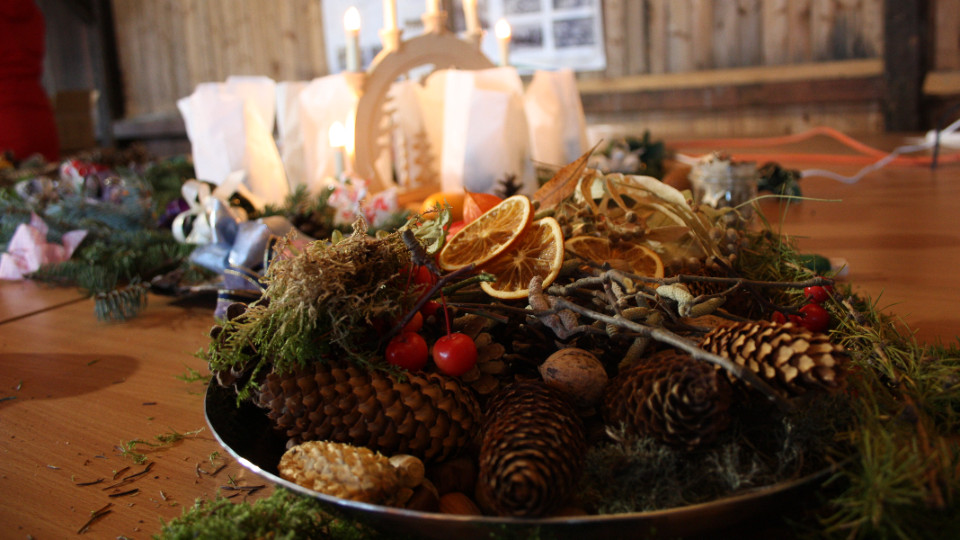 Waldweihnacht vor dem ersten Advent