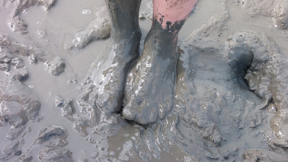 Matschspielplatz in Wenigenjena