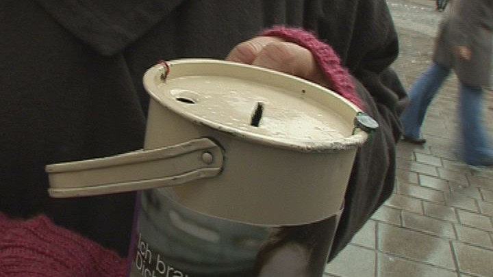 Straßensammlung der Diakonie für Menschen in Not 