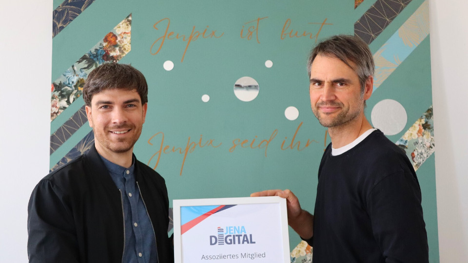Jenpix bei Jena Digital begrüßt