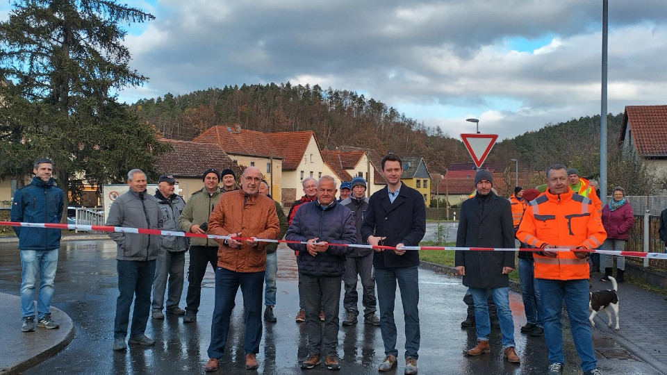 Straßensperrung in Altendorf aufgehoben