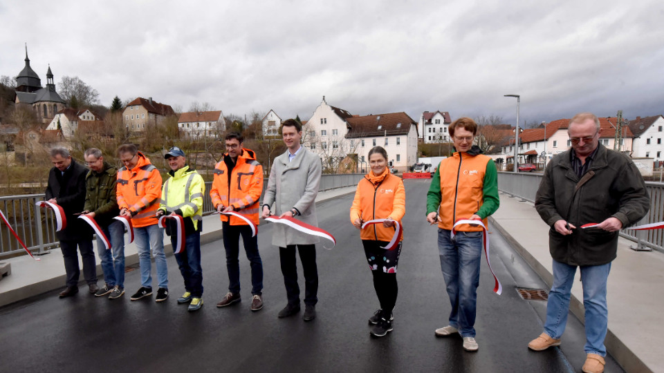 Brücke in Rothenstein eingeweiht