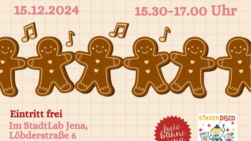 Kinderdisco im StadtLab am 3. Advent
