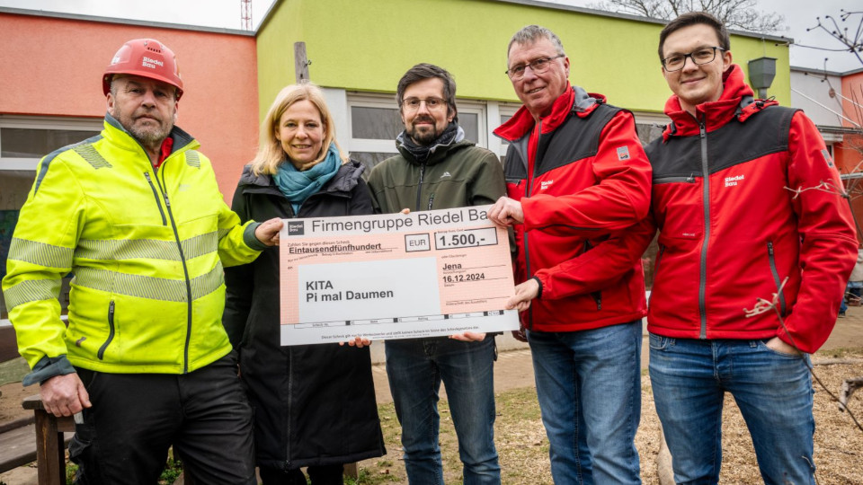 Spende für Kita „Pi mal Daumen“