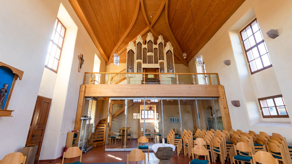 „Violine trifft Orgel“ in der Kirche Jägersdorf