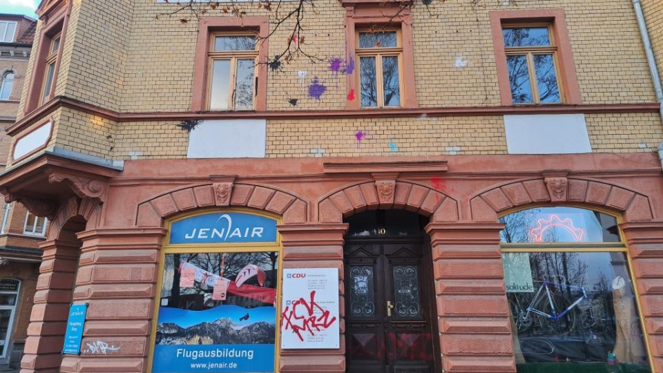 CDU-Geschäftsstelle beschmiert