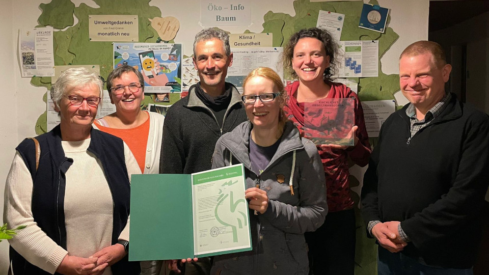 Grüner Hahn für Martin-Niemöller-Haus