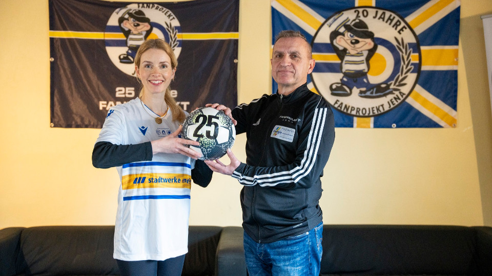 Stadtwerke und Fanprojekt sind Partner im 25. Jahr 