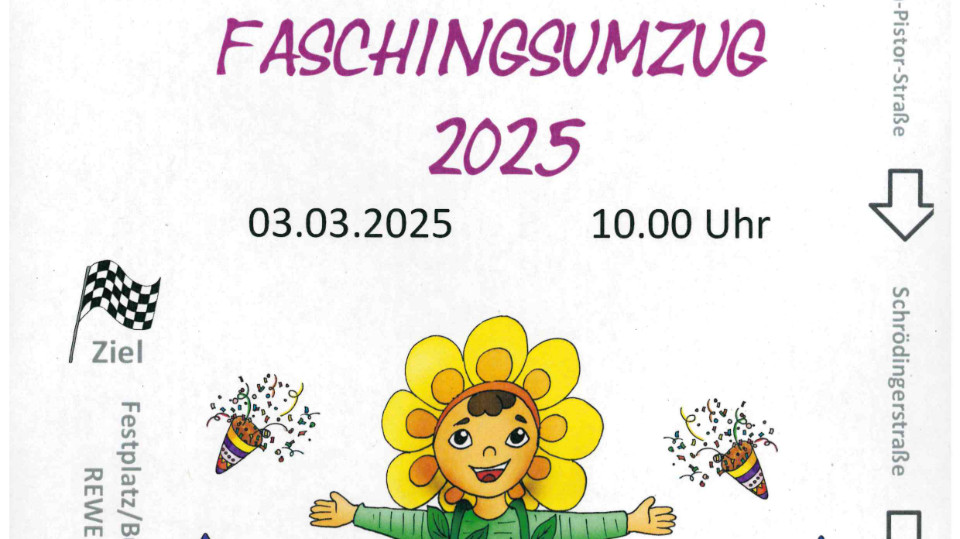 Rosenmontagsumzug in Winzerla zum 15. Mal