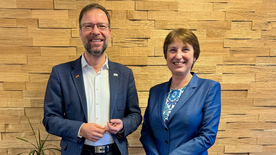 Oberbürgermeister empfing rumänische Botschafterin 