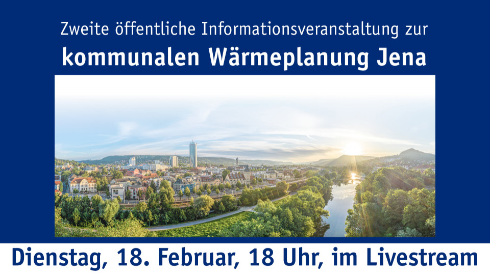 Informationsveranstaltung zur Wärmeplanung per Livestream