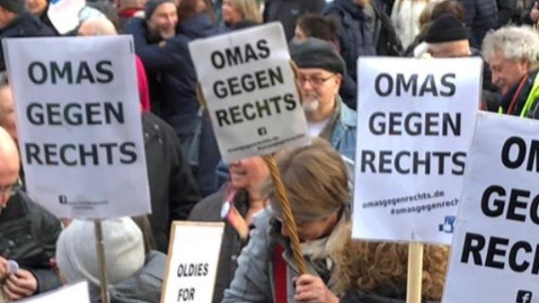 Omas gegen Rechts - Bundesweiter Aktionstag 