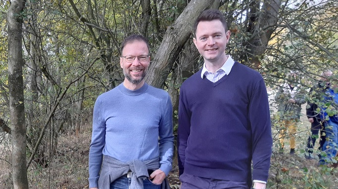 Frühjahrswanderung mit Oberbürgermeister und Landrat