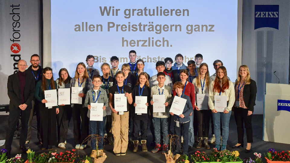 Jugend forscht: Regionalsieger in Jena gekürt
