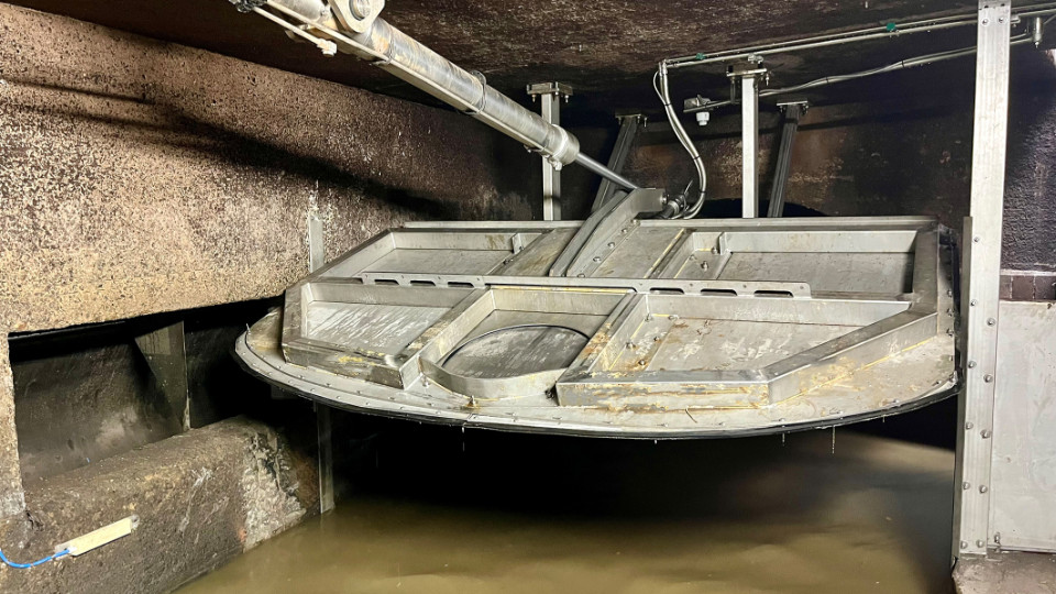 Einbau einer zweiten Kanalklappe in Jena