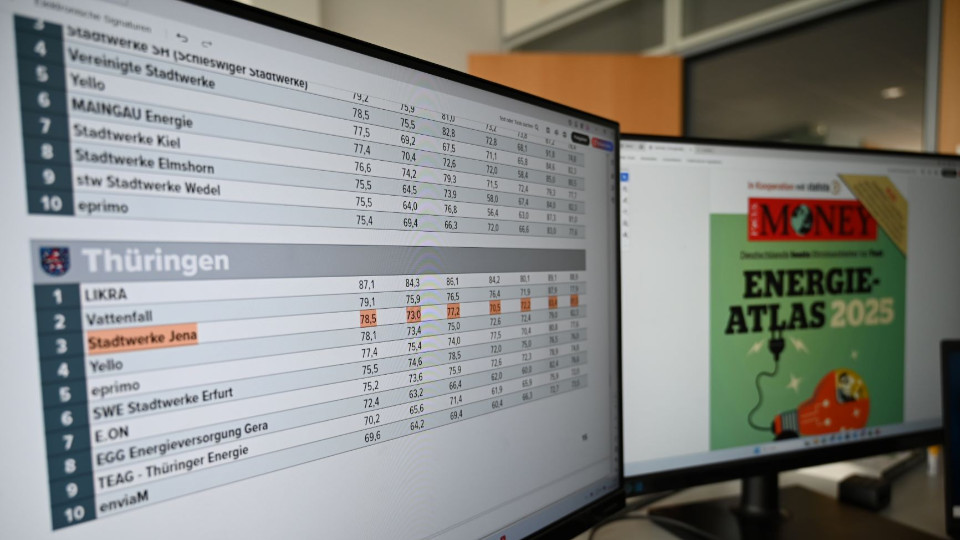 Stadtwerke Energie gehören zu den besten Stromanbietern in Thüringen