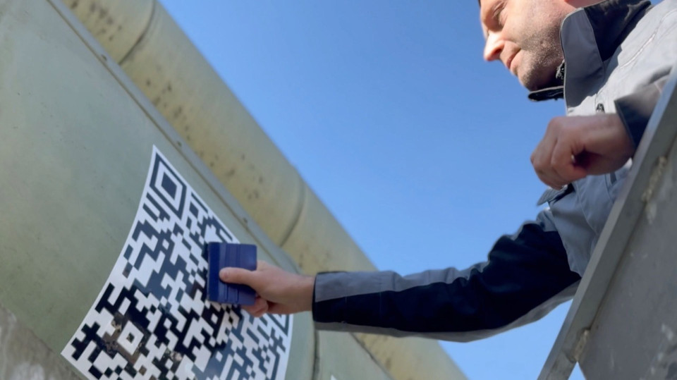 QR-Codes für die Adern von Jena