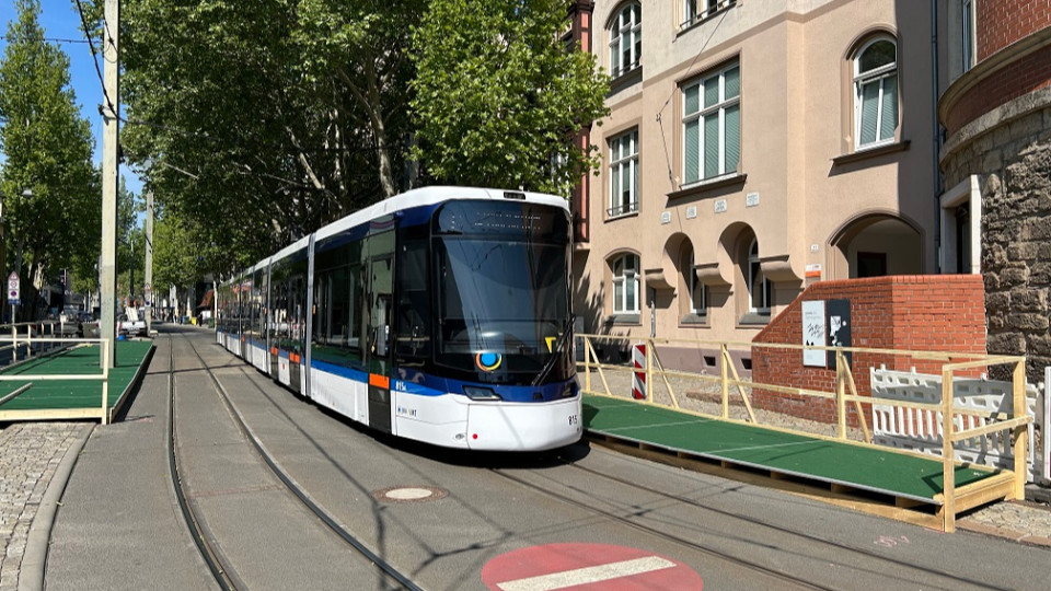 Löbdergraben: Ersatzhaltestellen ab 26. Mai in Betrieb