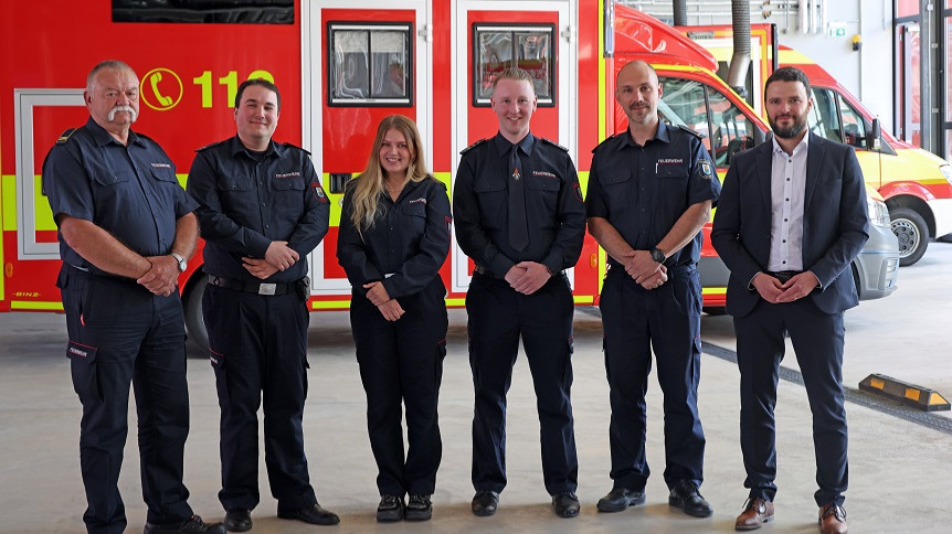 Junges Team übernimmt Stadtfeuerwehrverband Jena