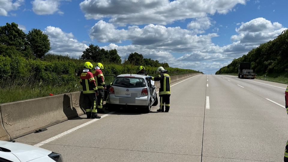 Unfall auf der A4 – Kurzzeitige Vollsperrung 