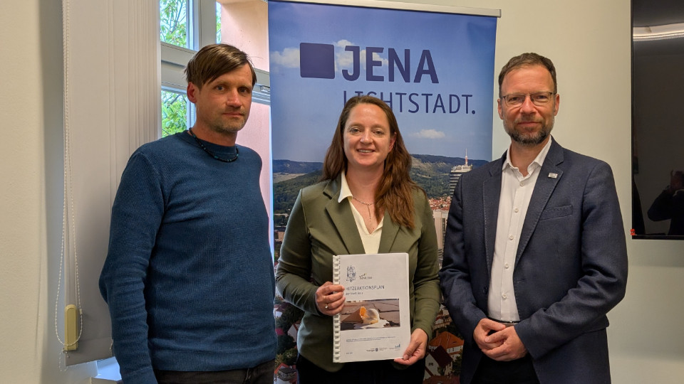 Stadt Jena stellt Hitzeaktionsplan vor